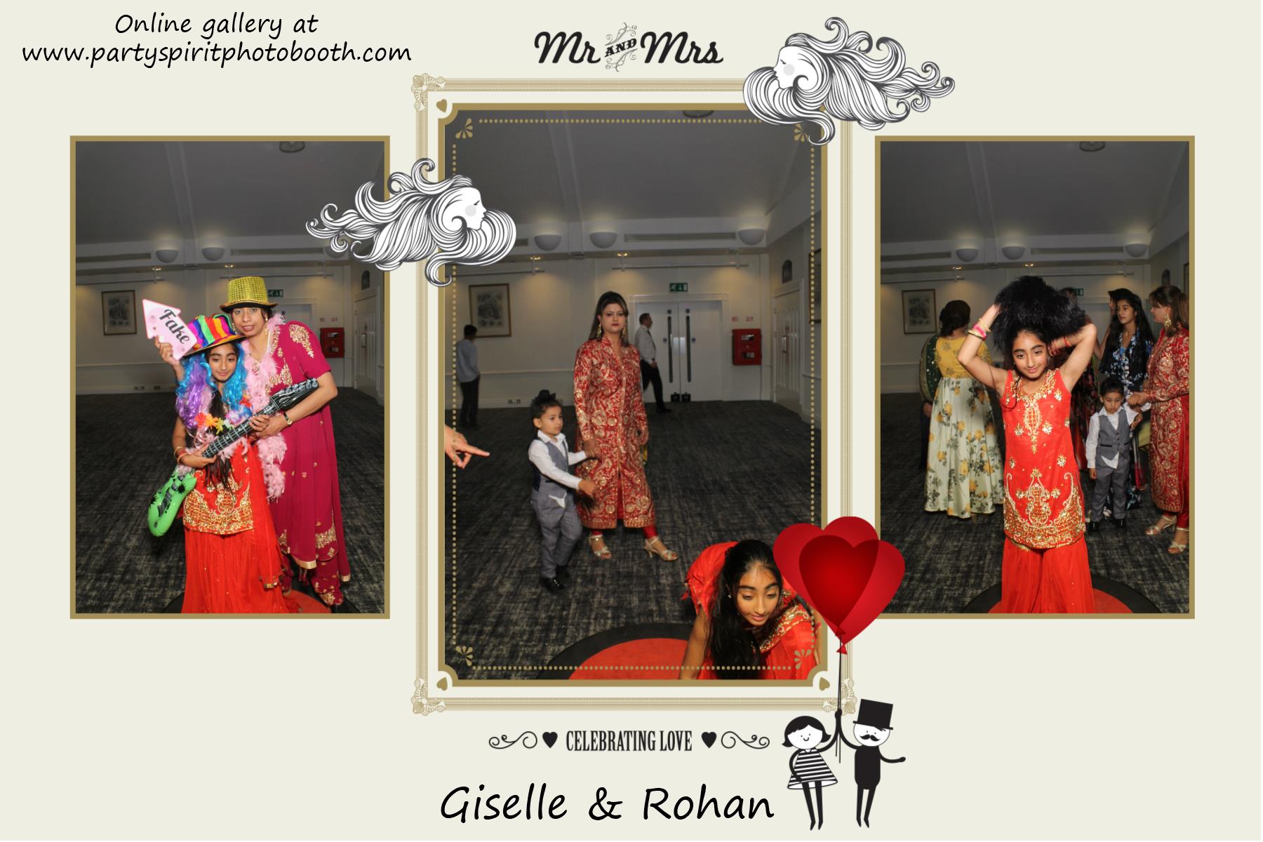 Giselle and Rohan's Wedding | View more photos from the event at gallery.partyspiritphotobooth.com/u/PartySpiritPhotoBooth/Giselle-and-Rohans-Wedding